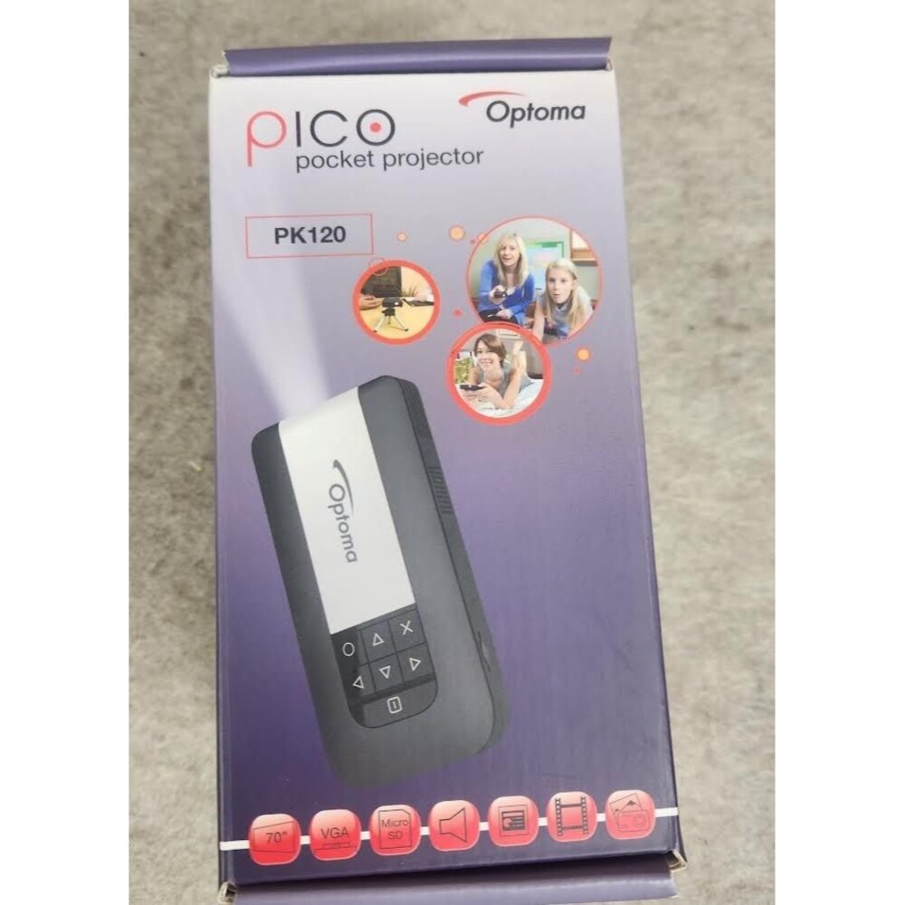 New in Box Optoma pico pocket projector PK120